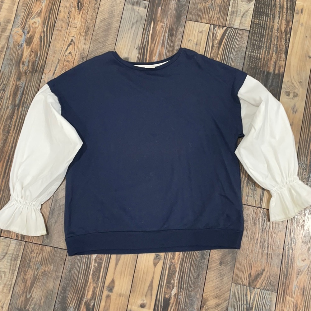 Zara girls puff sleeve long sleeve